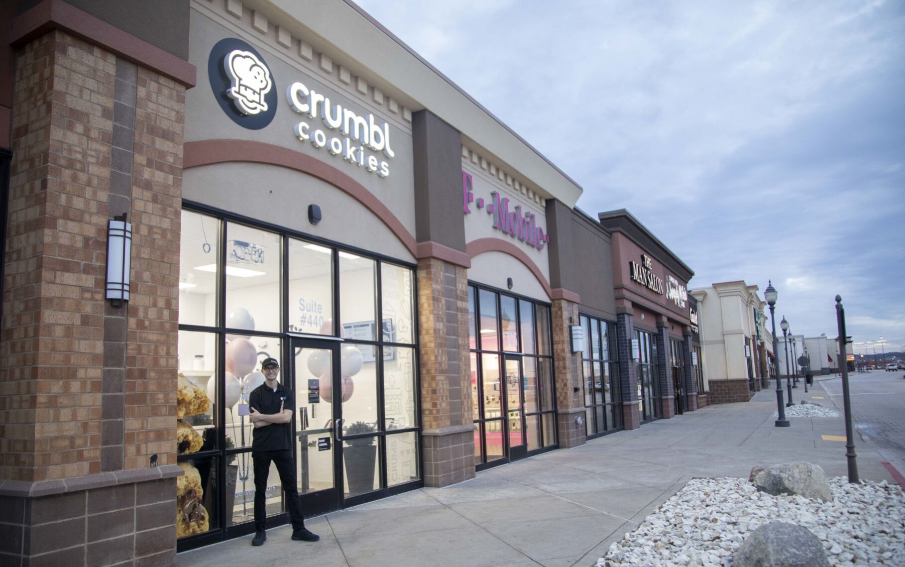 Crumbl Cookies storefront